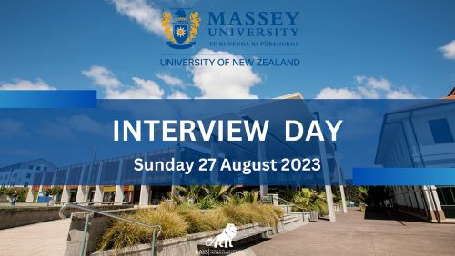 สัมภาษณ์ตรง Interview Day | Massey University, New Zealand