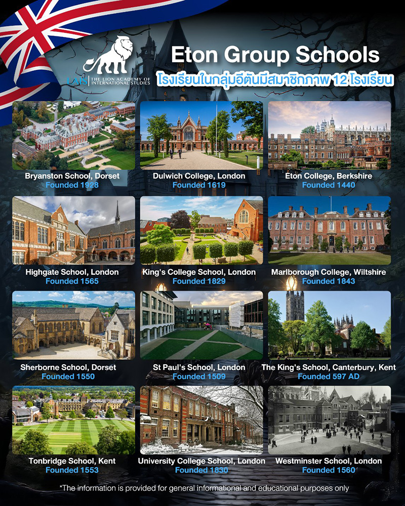 THE ETON GROUP SCHOOLS