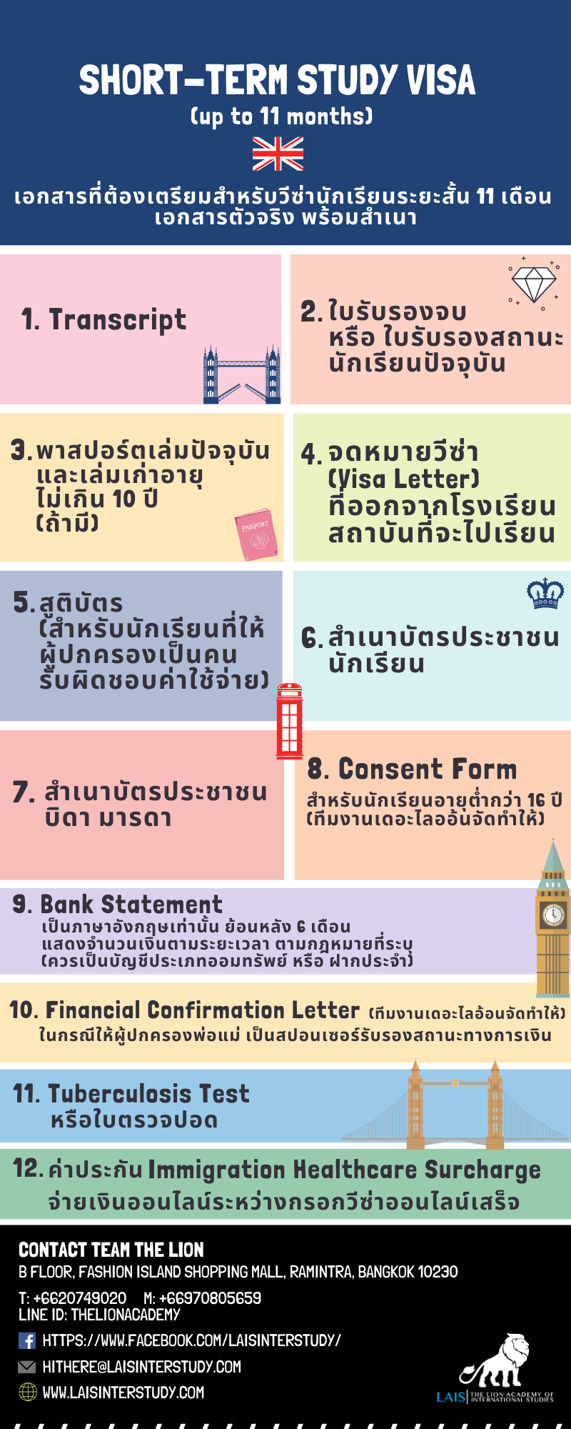 UK VISA l Short term Study Visa up to 11 months